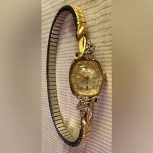 Women’s 14k Gold Bulova Small Watch